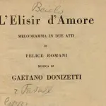 L'Elisir d'amore di Gaetano Donizetti: quando l'effetto placebo funziona