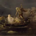La figura di Caronte, il demoniaco traghettatore di anime