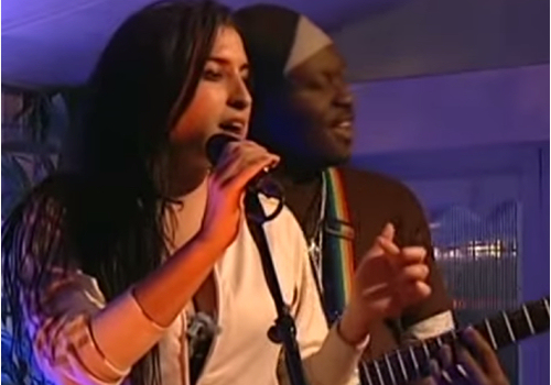 Amy Winehouse Glastonbury 2004