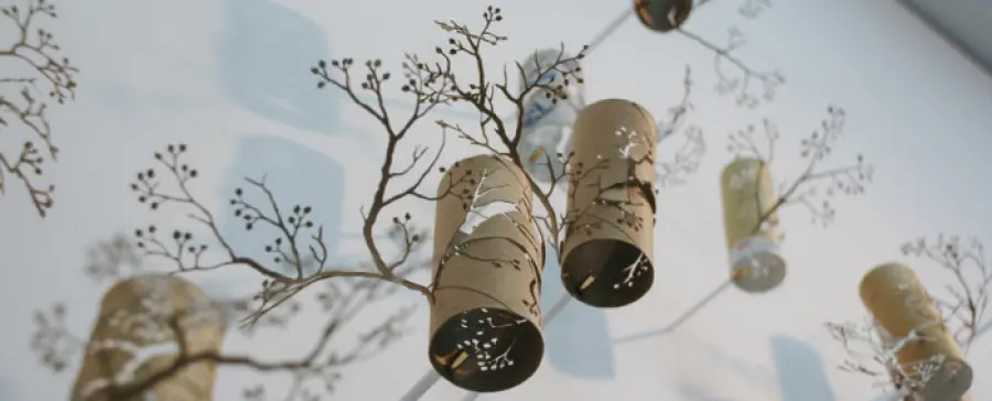 Riciclo creativo, fare ecologia...in bagno! L'arte decorativa di Yuken Teruya