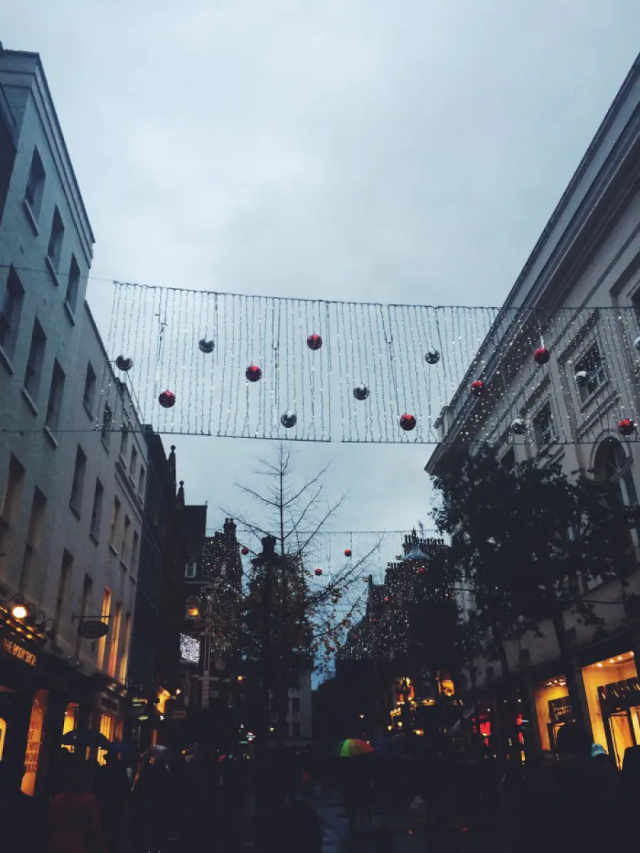 Natale a Londra: la foto del giorno