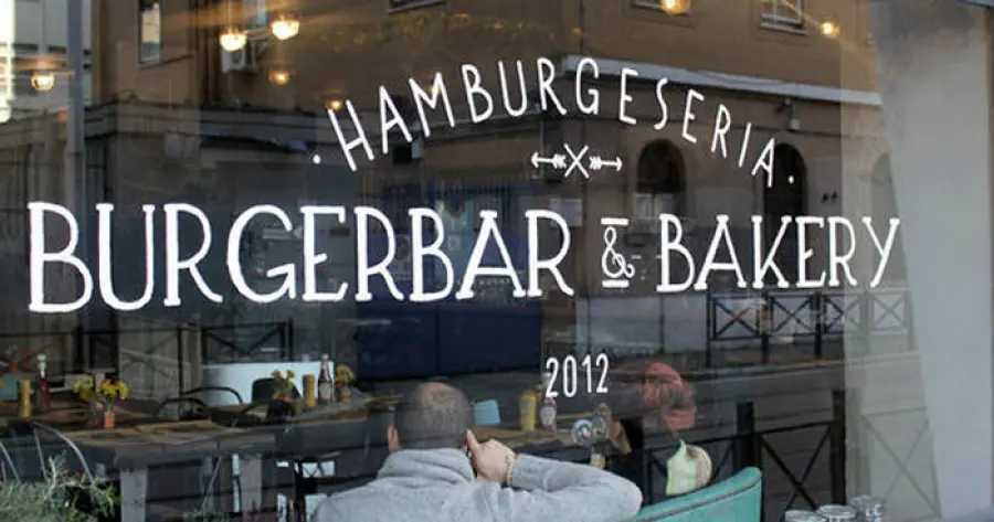 Roma: Hamburgeseria burger bar. Un posto stiloso che profuma d'America.