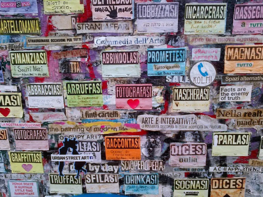 Foto del giorno:  sui muri di Milano.