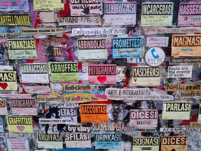 Foto del giorno:  sui muri di Milano.