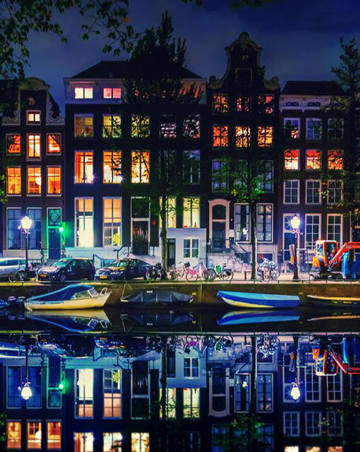 Foto del giorno: tutti i colori di Amsterdam