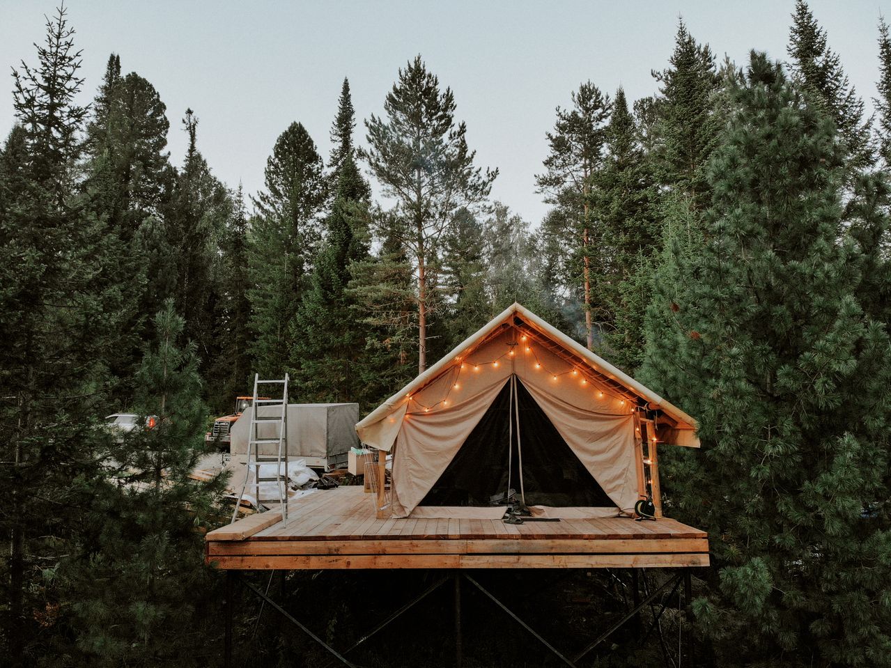 Glamping negli USA: dormire nella natura americana con stile