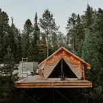 Glamping negli USA: dormire nella natura americana con stile